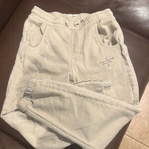 Zara Kids Light Gray Jogger Pants
